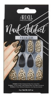 Ardel Nail Addict Black Leopard Tips