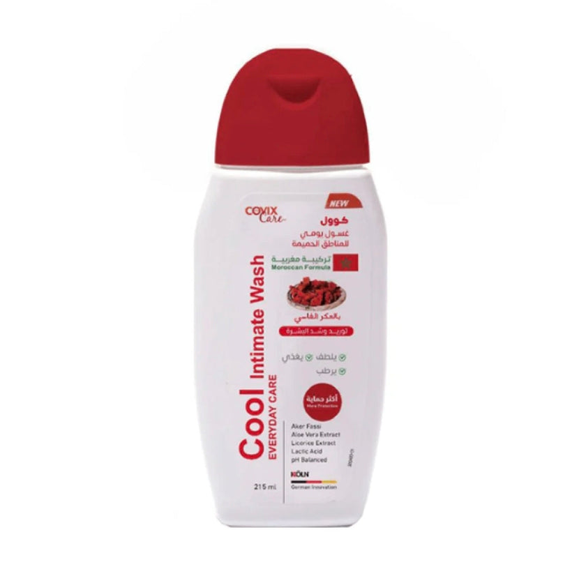 Cool Intimate Wash   - غسول كوفيكس العناية اليومية للمناطق الحميمية بالعكر الفاسي والنيلة الزرقاء