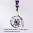 Hellaflush Car Wheel Keychain
