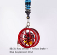 Hellaflush Car Wheel Keychain
