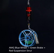 Hellaflush Car Wheel Keychain