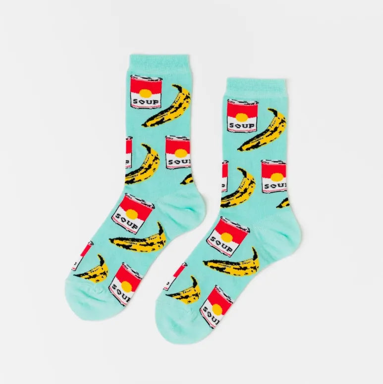 Yellow Owl Workshop Women's - Pop Art Crew Socks