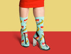 Yellow Owl Workshop Women's - Pop Art Crew Socks
