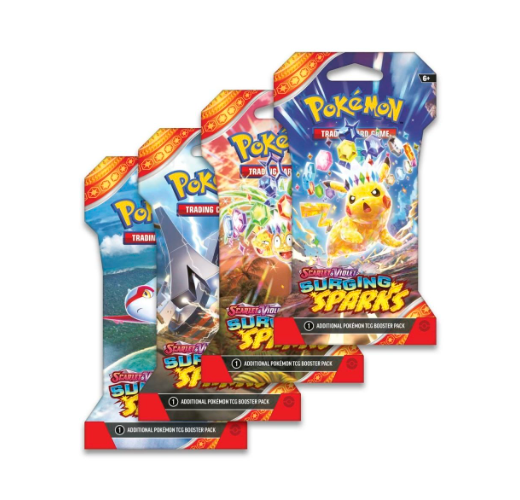 Pokémon TCG - Scarlet & Violet - Surging Sparks - Sleeved Booster Pack
