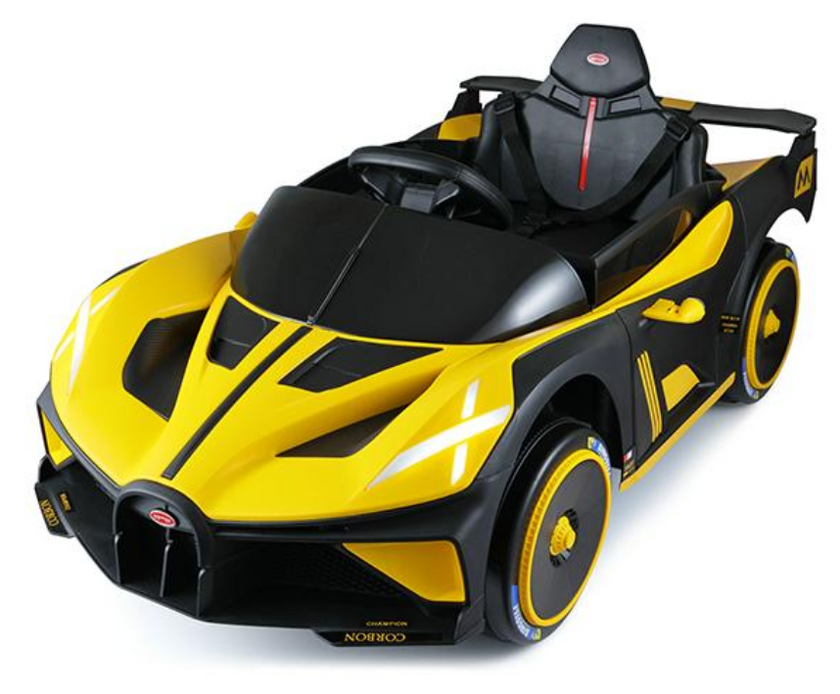 Voiture électrique pour enfant 2026 Bugatti Style 12V avec télécommande ET ROUES LUMINEUSES !