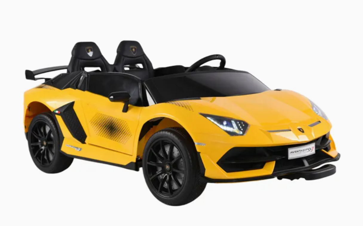 2026 Lamborghini Aventador SVJ 24V XL 2 Seater Kids Ride On Car with Remote Control