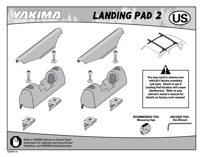 Yakima Landing Pad 2
