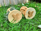 Rouleaux de foin pour petits animaux