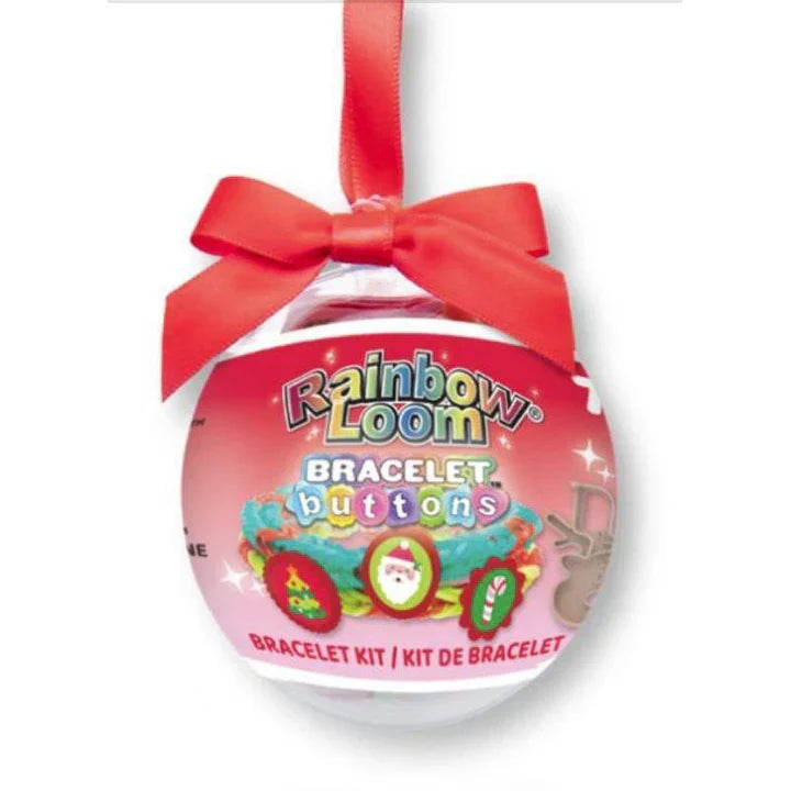 Rainbow Loom - Noël - Kit de boutons pour bracelet à décorations de Noël