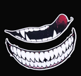 Evil Laugh Vinyl Sticker (1 Piece)