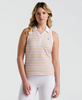 Ribbed Fine Line Stripe Sleeveless Top