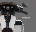 12V Kids Ride on Three-Wheeled Motorcycle For Age 3 -8
