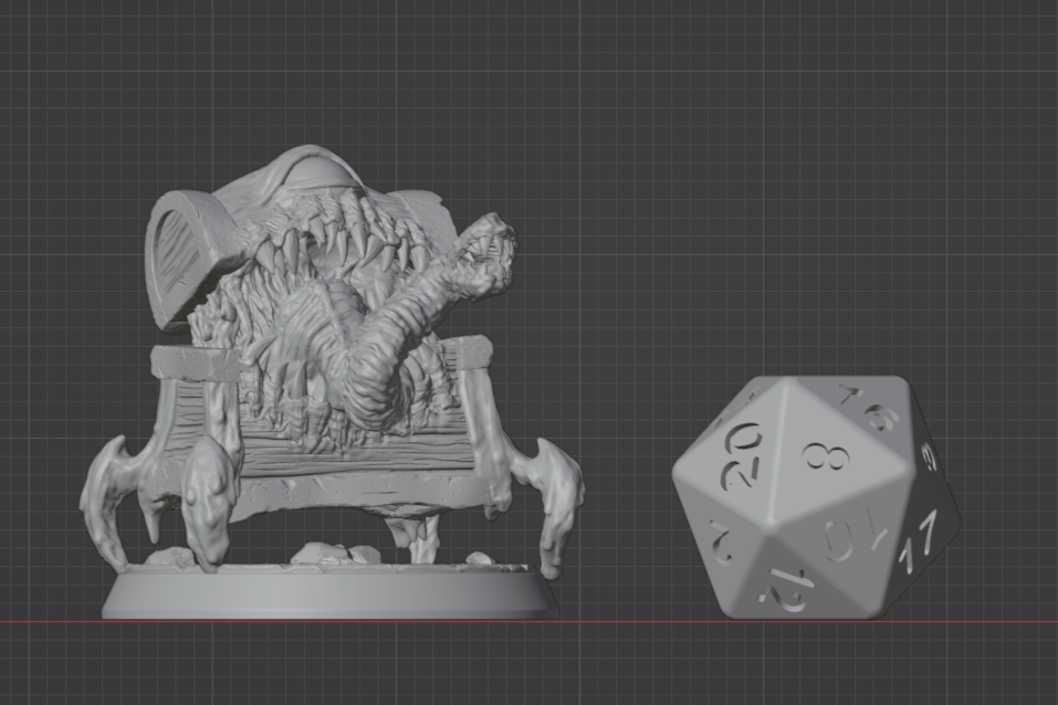 Mimic Chest | Small (1in base) | 5e