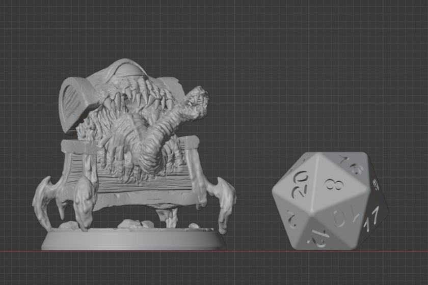 Mimic Chest | Small (1in base) | 5e