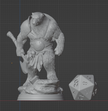 Bearfolk Barbarian | Axe | 5e