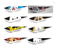 Peek-a-Boo Anime Vinyl Sticker (1 Piece)