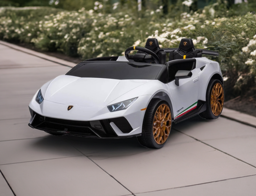 2026 Lamborghini Huracan 24V 2 Seater DELUXE Kids Ride On Car with Remote Control
