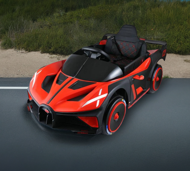 Voiture électrique pour enfant 2026 Bugatti Style 12V avec télécommande ET ROUES LUMINEUSES !