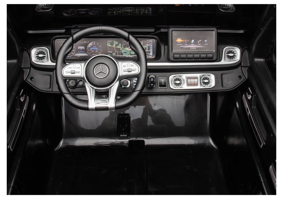 Voiture électrique pour enfant Mercedes Benz G63 G Wagon XXL 2 places 24V avec télécommande (2025)