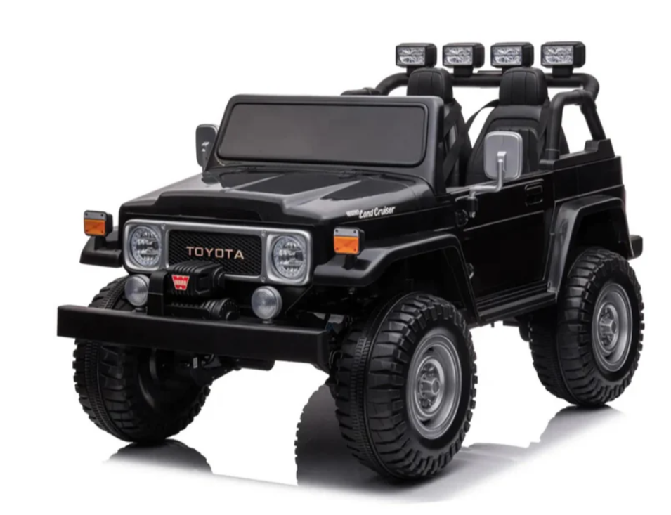 2026 24V Toyota FJ-40 4X4 2 Seater Kids Ride On Car with Remote Control DELUXE