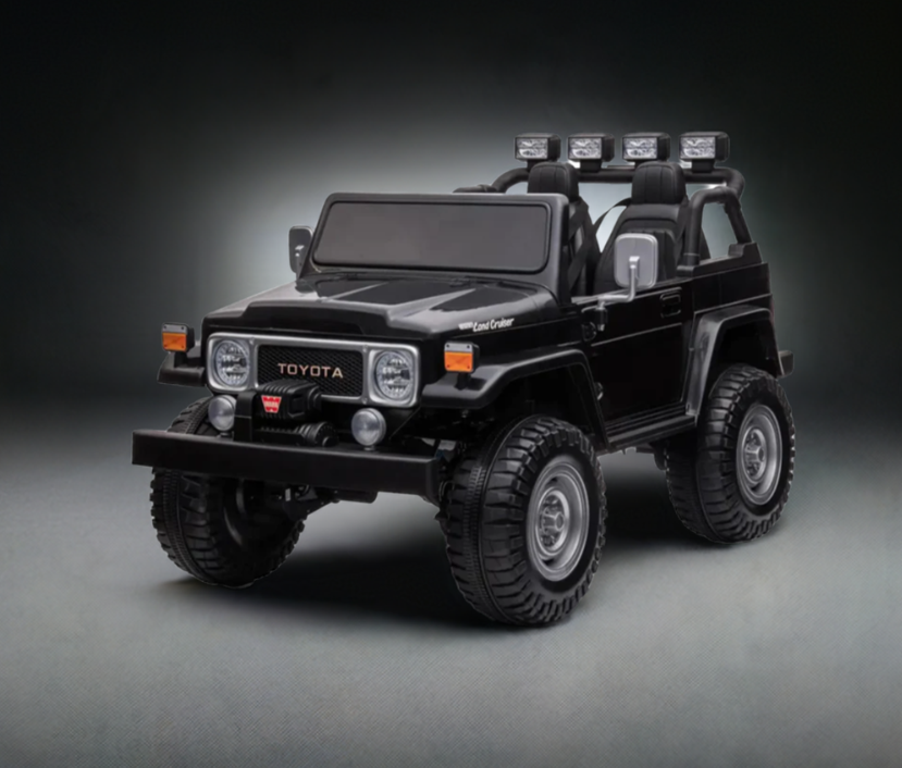 2026 24V Toyota FJ-40 4X4 2 Seater Kids Ride On Car with Remote Control DELUXE
