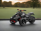 Moto électrique 3 roues SPIDER 2025 24V, pour enfants de 3 à 7 ans.