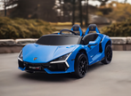 Voiture électrique pour enfants 24V Lamborghini Revuelto 4x4 à 2 places avec télécommande.