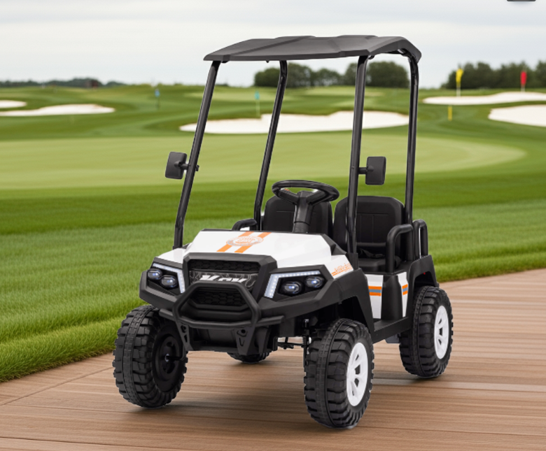 PREORDER 2026 Golf Cart 4 Seater 24V 4X4 Kids Ride On Car with Remote Control