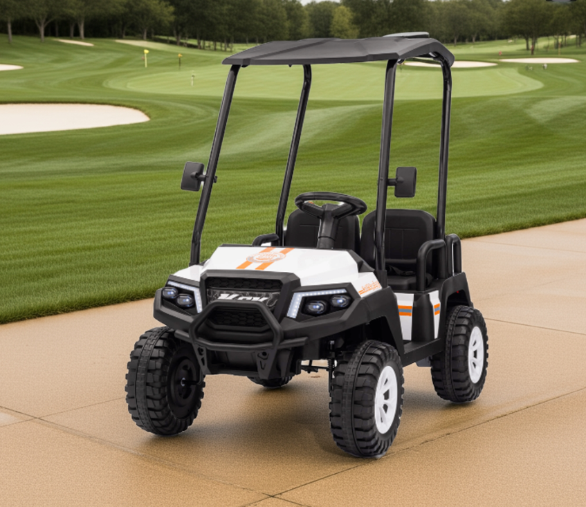 PREORDER 2026 Golf Cart 4 Seater 24V 4X4 Kids Ride On Car with Remote Control
