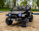 2026 Rugged Jeep Style 12V Kids Ride On Car with Remote Control