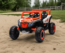2026 Rugged UTV 12V Kids Ride On Car with Remote Control