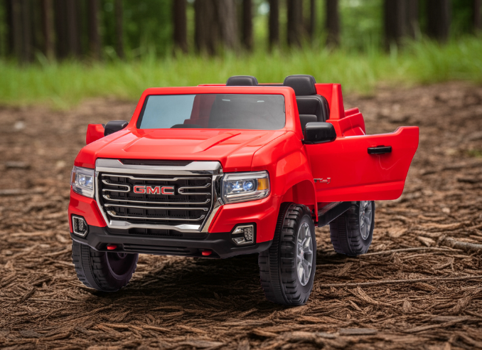 2026 GMC Canyon AT4 24V 2 Seater Kids Ride On Car with Remote Control