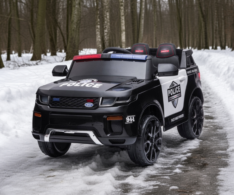 PREORDER 2026 Police Range Rover Style 12V Kids Ride On Car with Remote Control and Walkie Talkie