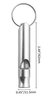Aluminum Pea-less Whistles LARGE - SINGLE