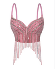 Pearl-Diamond Chain Top