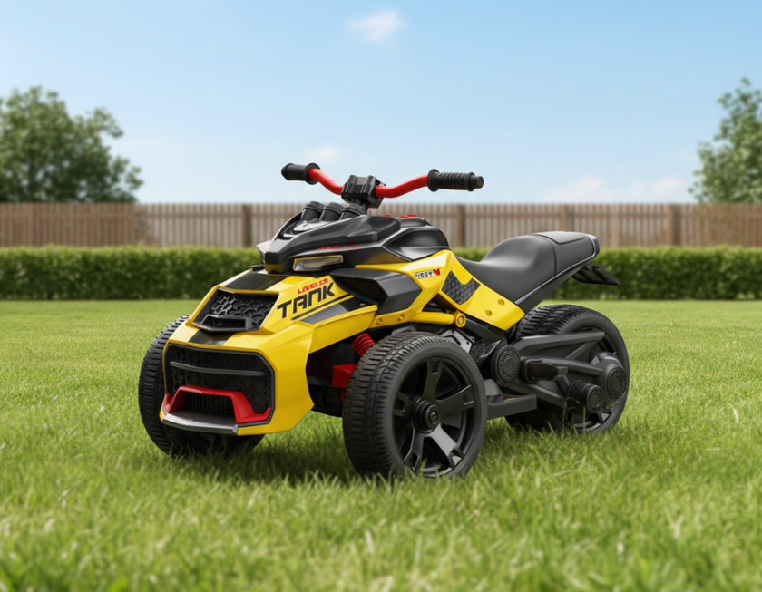 Moto électrique 3 roues SPIDER 2025 24V, pour enfants de 3 à 7 ans.