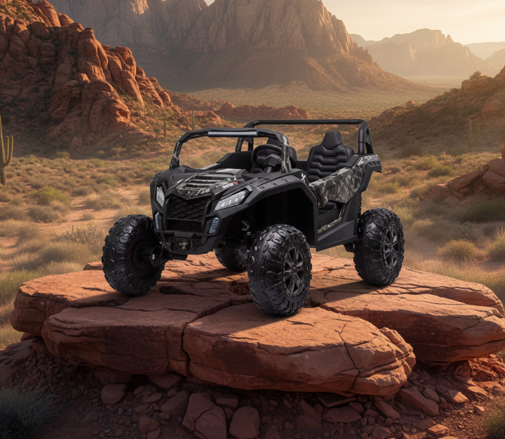 2025 24V DUNE BUGGY DE LUXE 2 PLACES, VOITURE ÉLECTRIQUE POUR ENFANTS AVEC COMMANDE À DISTANCE