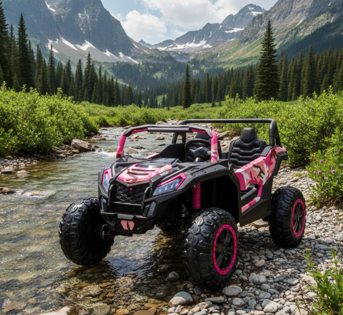2025 24V DUNE BUGGY DE LUXE 2 PLACES, VOITURE ÉLECTRIQUE POUR ENFANTS AVEC COMMANDE À DISTANCE
