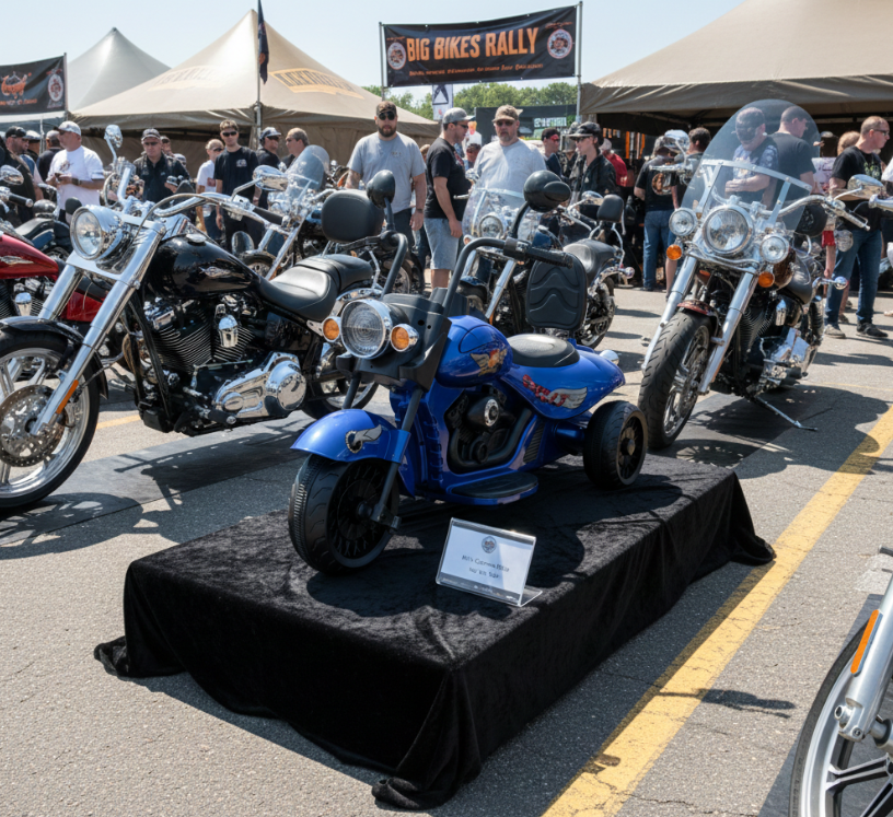 12V Chopper Cruiser 1 Seater Motorcycle