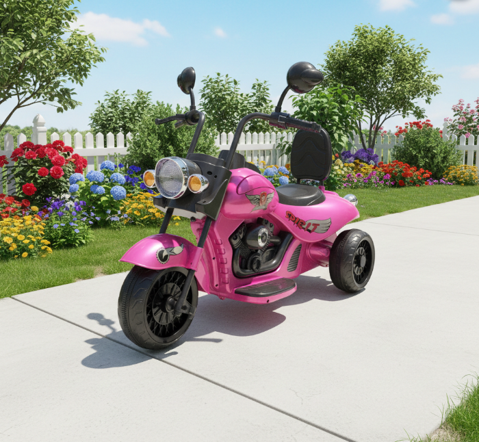 12V Chopper Cruiser 1 Seater Motorcycle