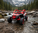 2026 2X24V CAN AM MAVERICK 4X4 2 Seater DELUXE Kids Ride On Car with Remote Control