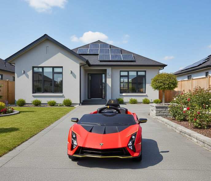 2026 Lamborghini Auténtica Kids Ride On Car with Remote Control