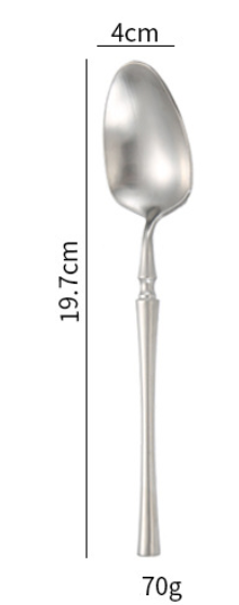 Korean's Style 304 Stainless Steel Dinner Spoon
