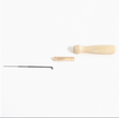 Hawthorn Handmade Wooden Felting Needle Holder (with one needle)
