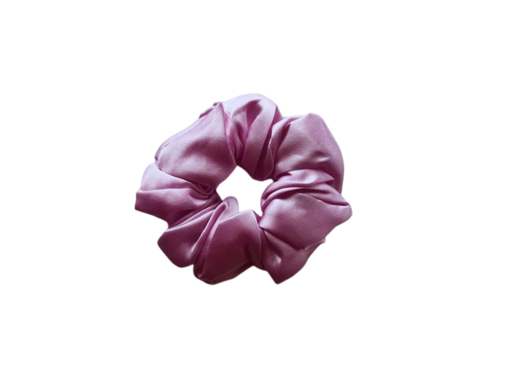 Silk Hair Scrunchie Lilac