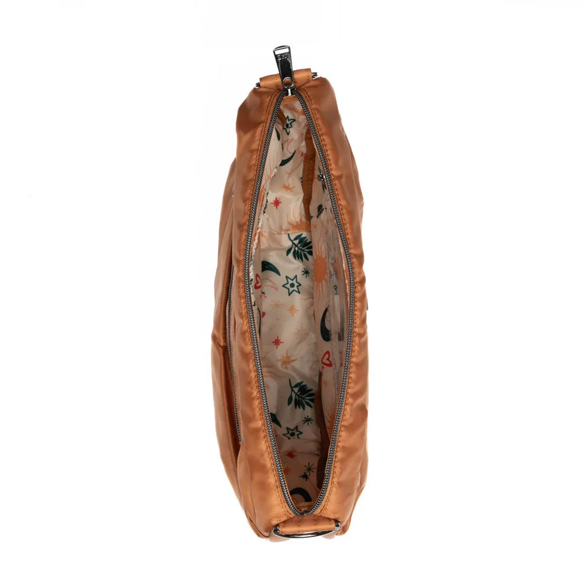 LUG - Sac bandoulière plissé Scuffle avec pochette Disco