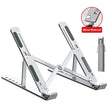 Aluminum Alloy Laptop Stand — Adjustable, Foldable & Non-Slip Cooling Holder