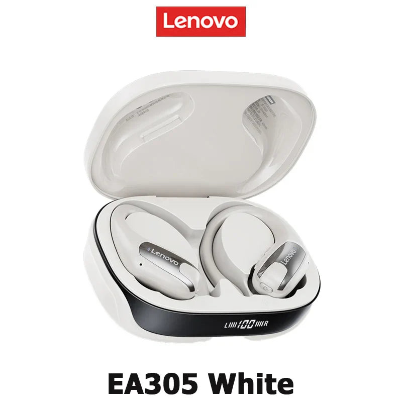 Lenovo EA305 OWS Wireless Bluetooth V5.4 Earphones Long Endurance Headphones Waterproof Sport Earphones LP75 Gaming Earbuds