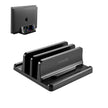 Vertical Laptop Stand Plastic Portable Macbook/Tablet/Phone Holder Adjustable Desktop Notebook Dock Space Save Accessory-Vaydeer