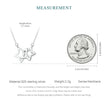 Connected Hearts: Sterling Silver Star/Heart/Cat Pendant Necklace